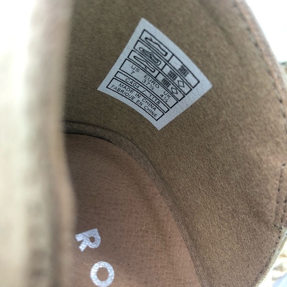 Rocket‎ Dog Woman's Bootie Tan Wood Wedge - Picture 5 of 6